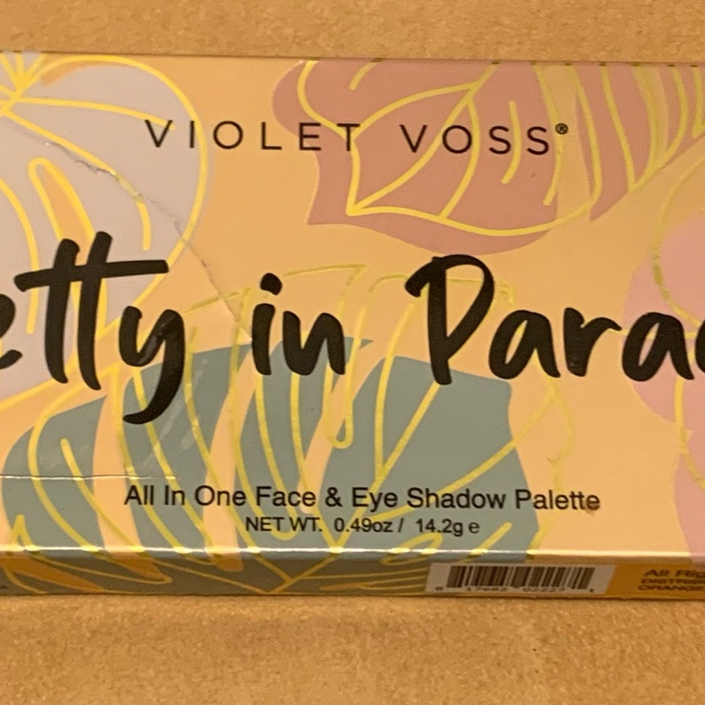 Violet Voss Pretty in Paradise Tropical Hues Face & Eye Palette